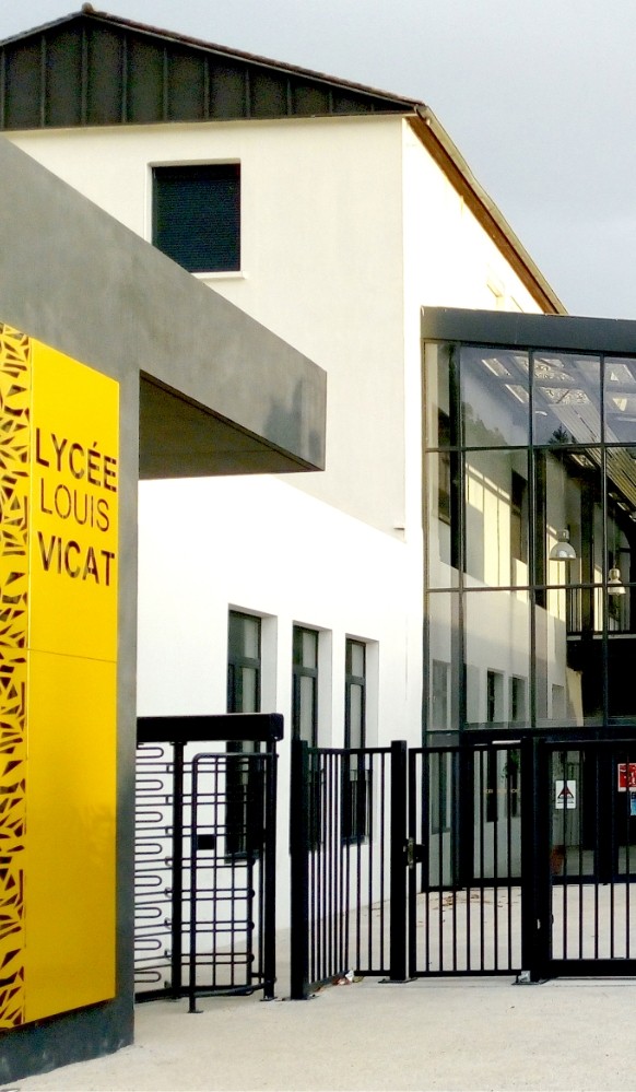 restructuration du lycée vicat